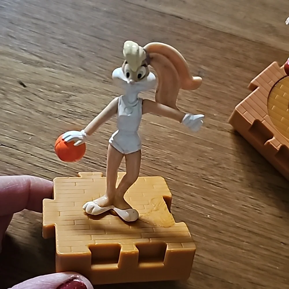 Looney Tunes Space Jam Vintage McDonald's Toys from 1996 Lot of Qty 6